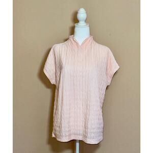 vintage blouse, whimsical blouse, spring blouse, pink blouse, cozy blouse,